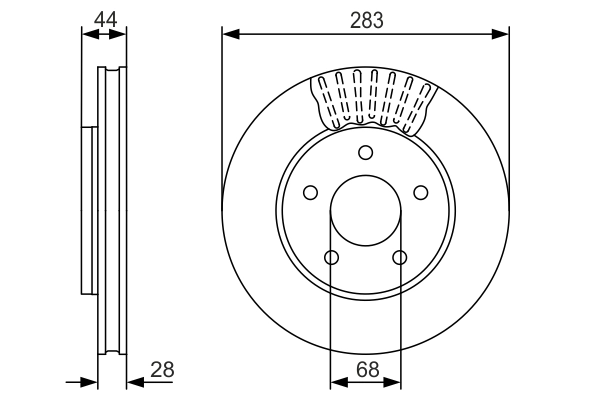 Brake Disc 0 986 479 091