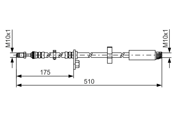 Brake Hose 1 987 481 453