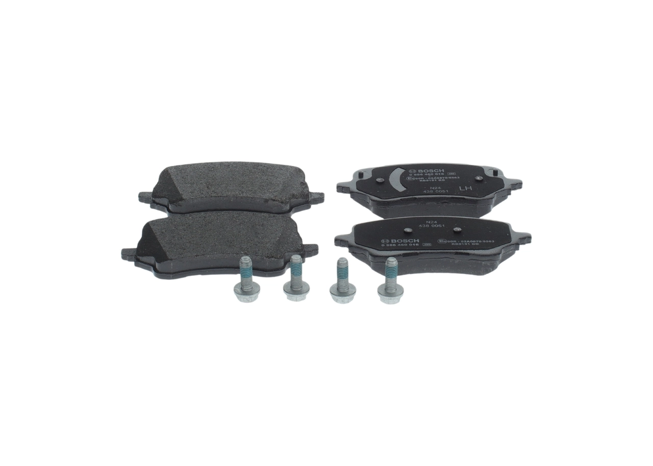 Brake Pad Set, disc brake 0 986 460 016