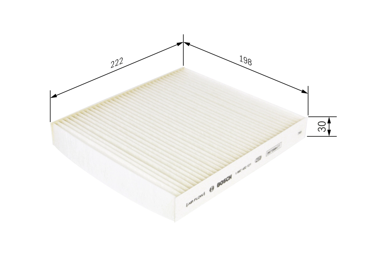 Filter, cabin air 1 987 432 121