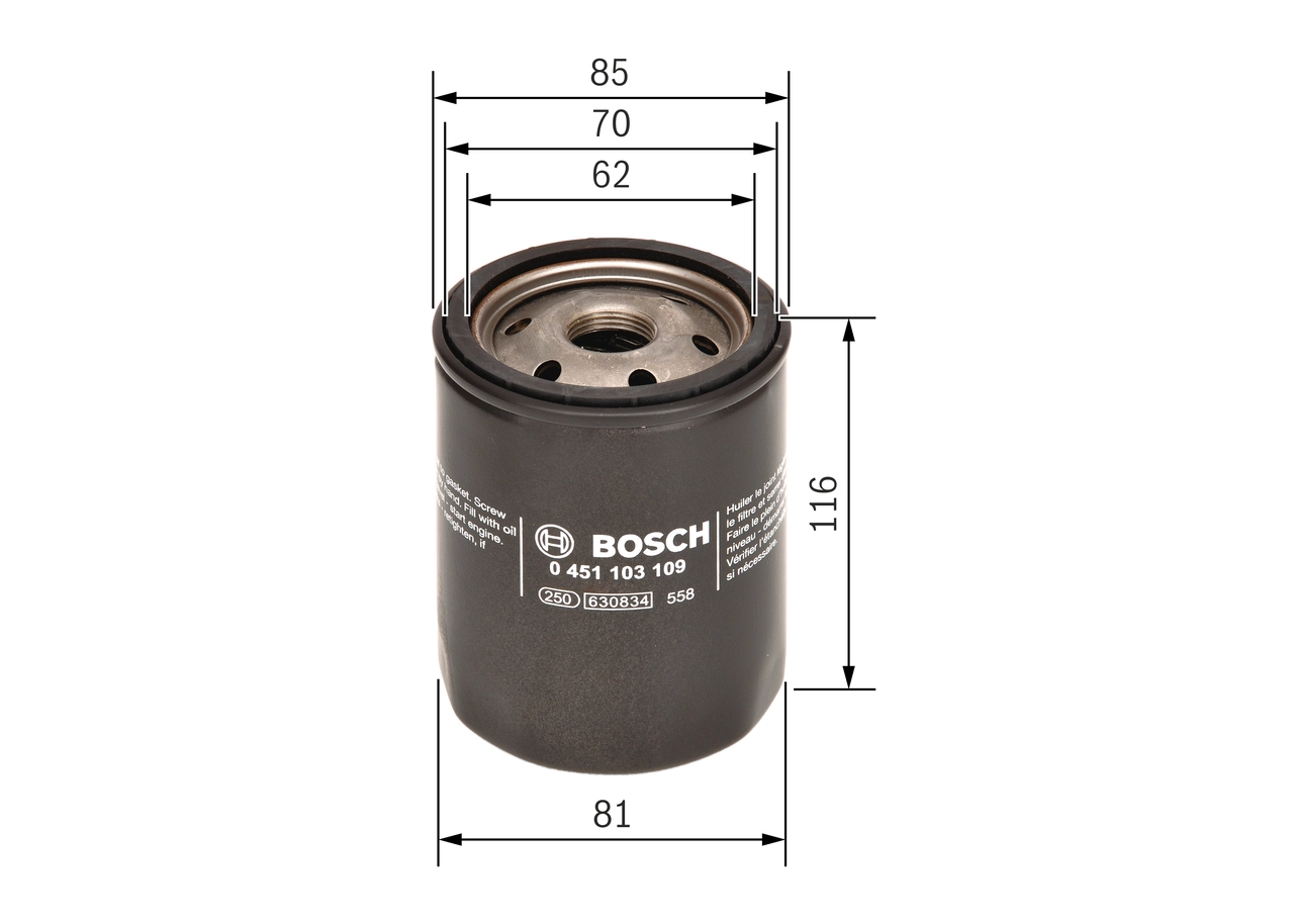 Oil Filter 0 451 103 109