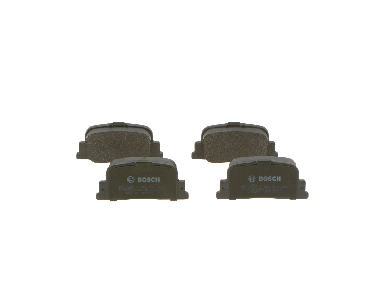 Brake Pad Set, disc brake 0 986 424 730