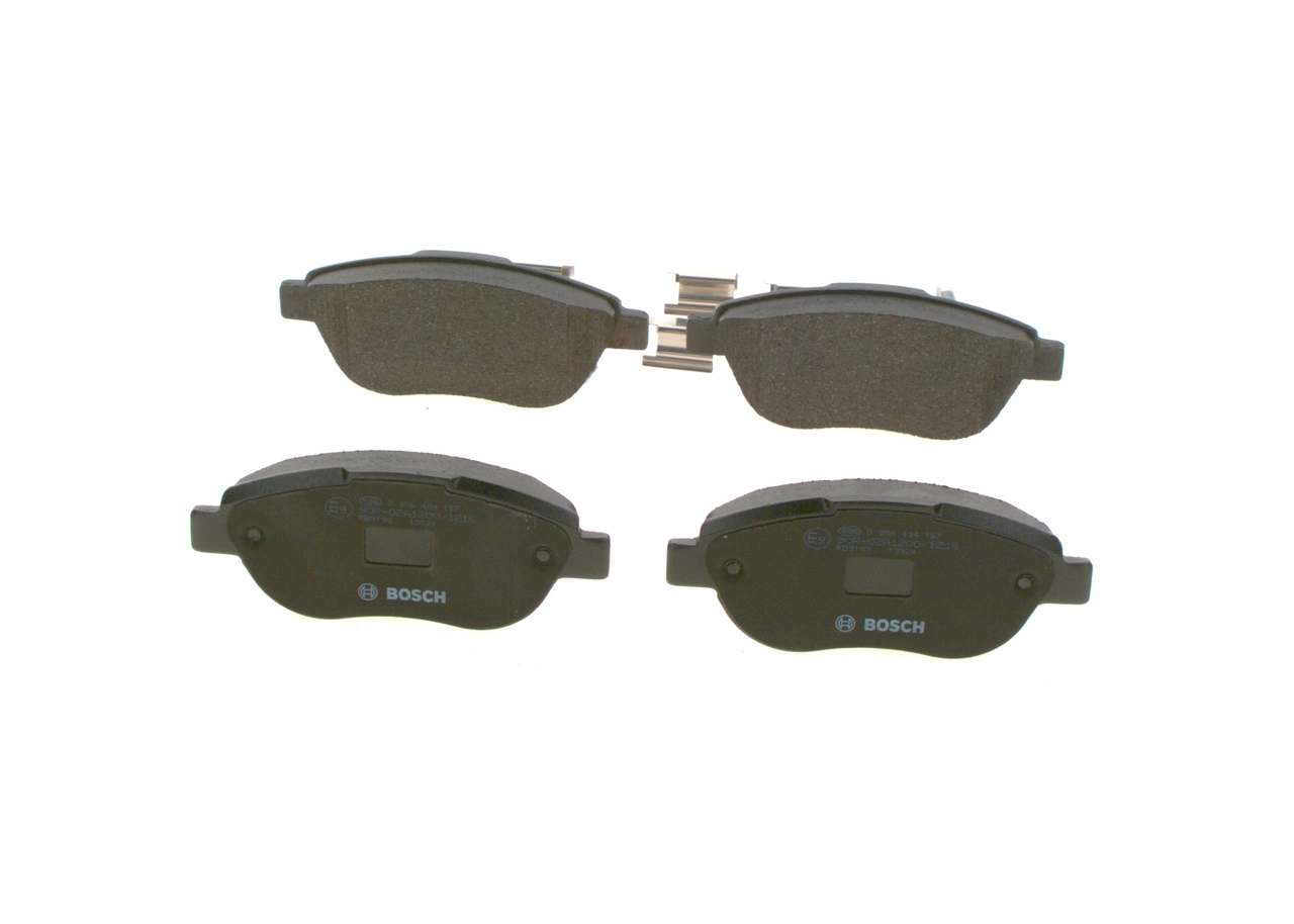 Brake Pad Set, disc brake 0 986 494 157