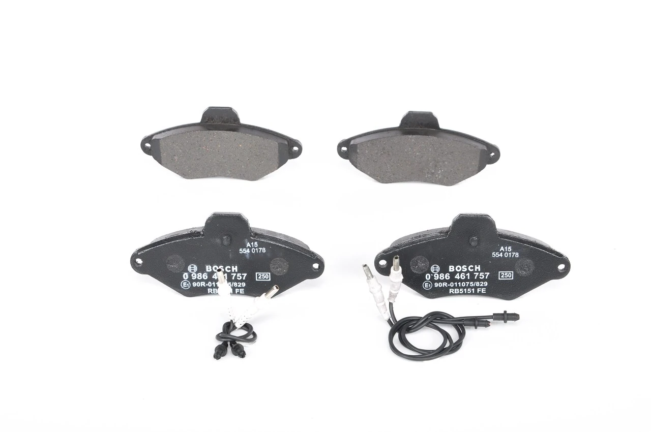 Brake Pad Set, disc brake 0 986 461 757