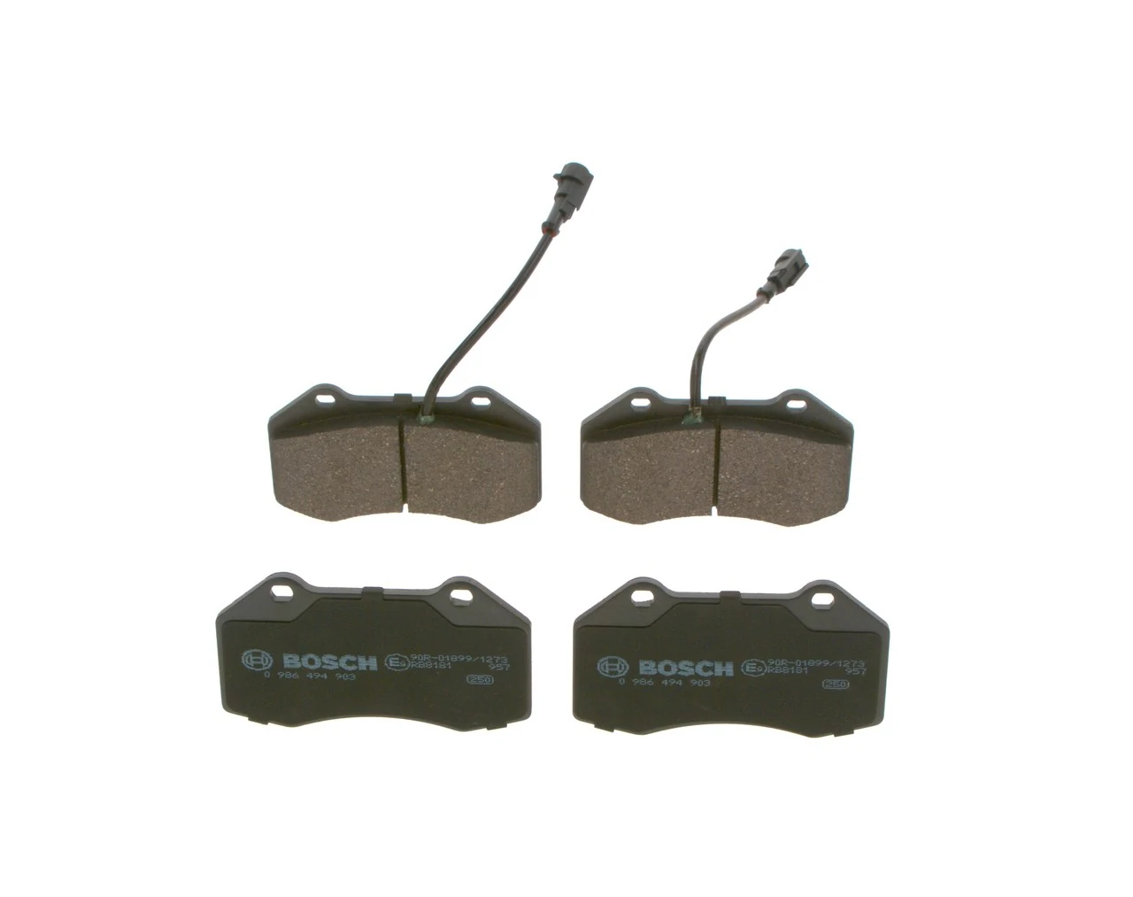Brake Pad Set, disc brake 0 986 494 903