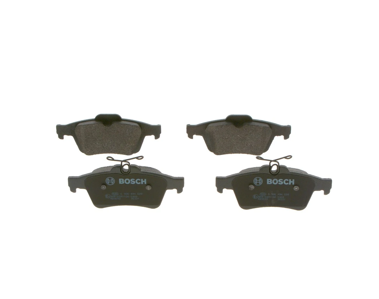 Brake Pad Set, disc brake 0 986 494 528