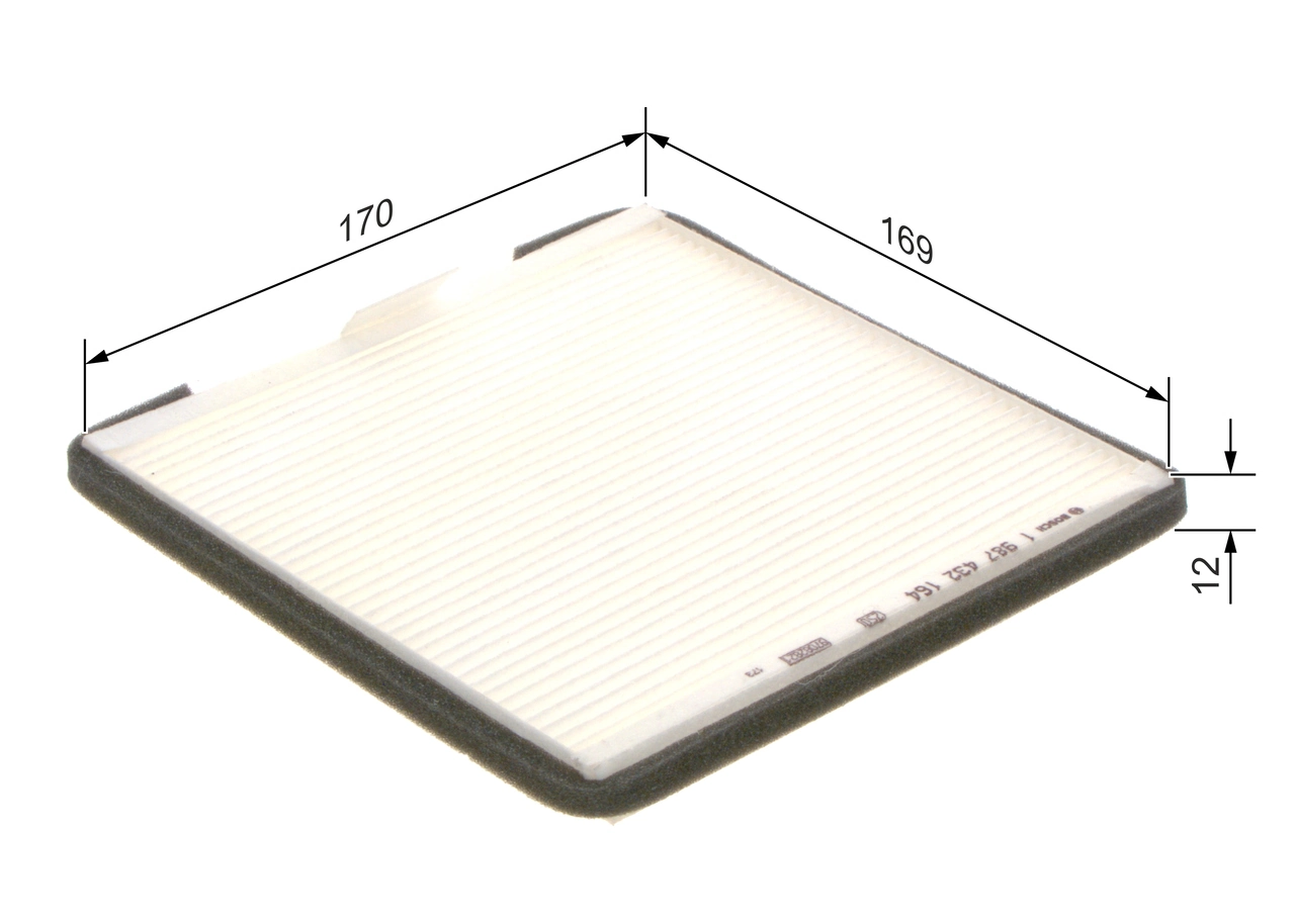 Filter, cabin air 1 987 432 164