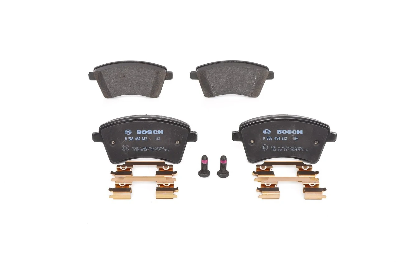 Brake Pad Set, disc brake 0 986 494 612