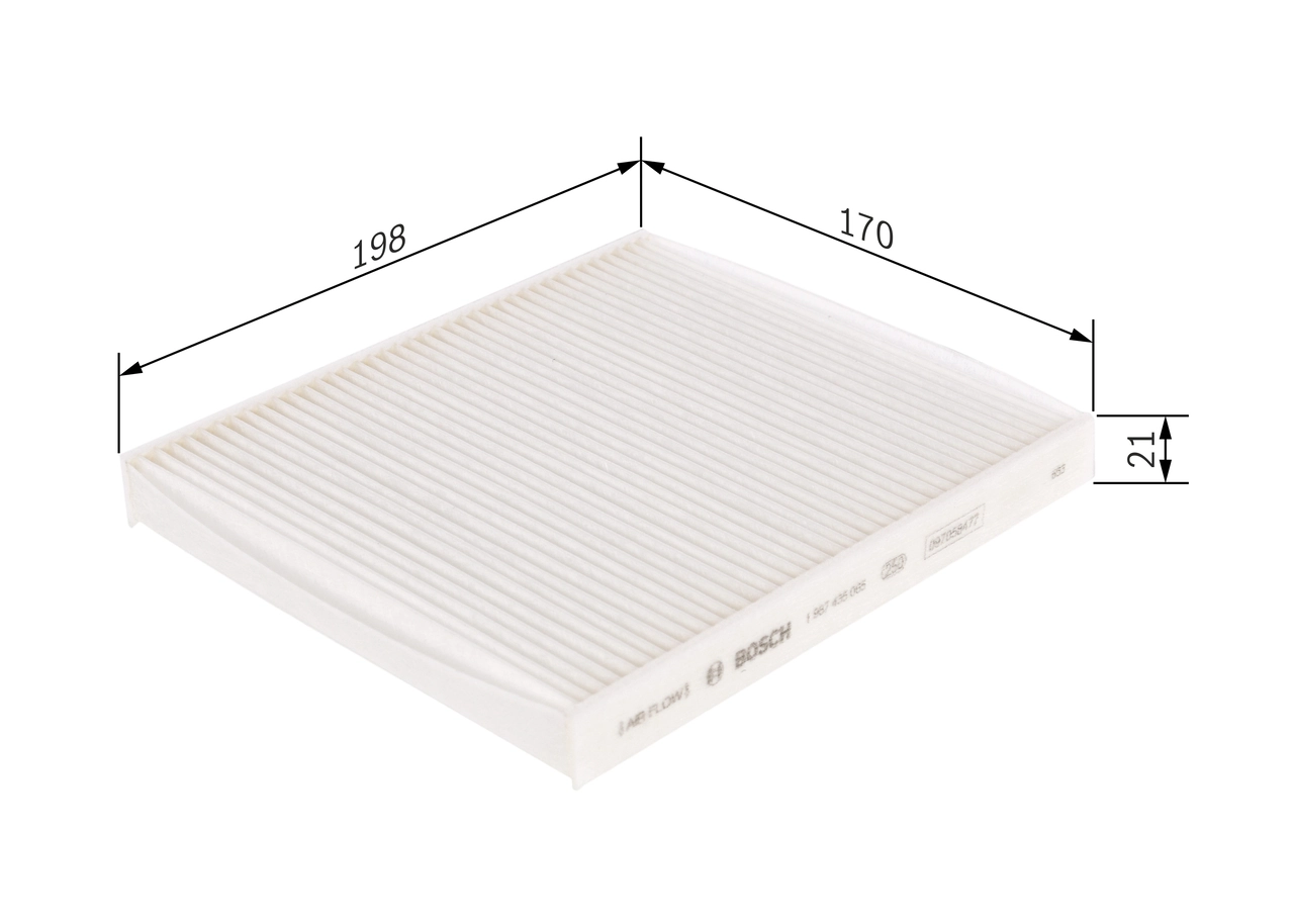 Filter, cabin air 1 987 435 065