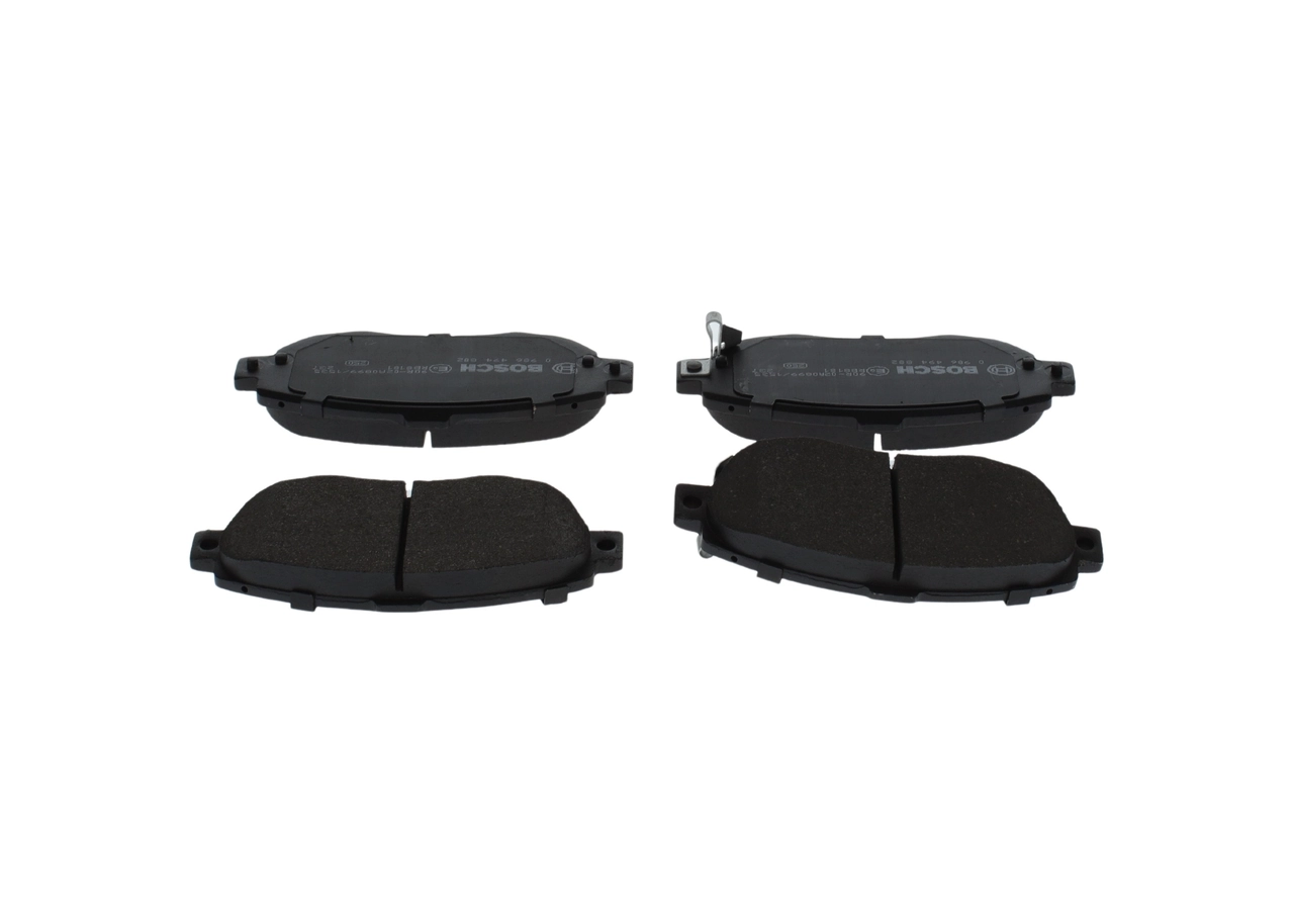Brake Pad Set, disc brake 0 986 494 882