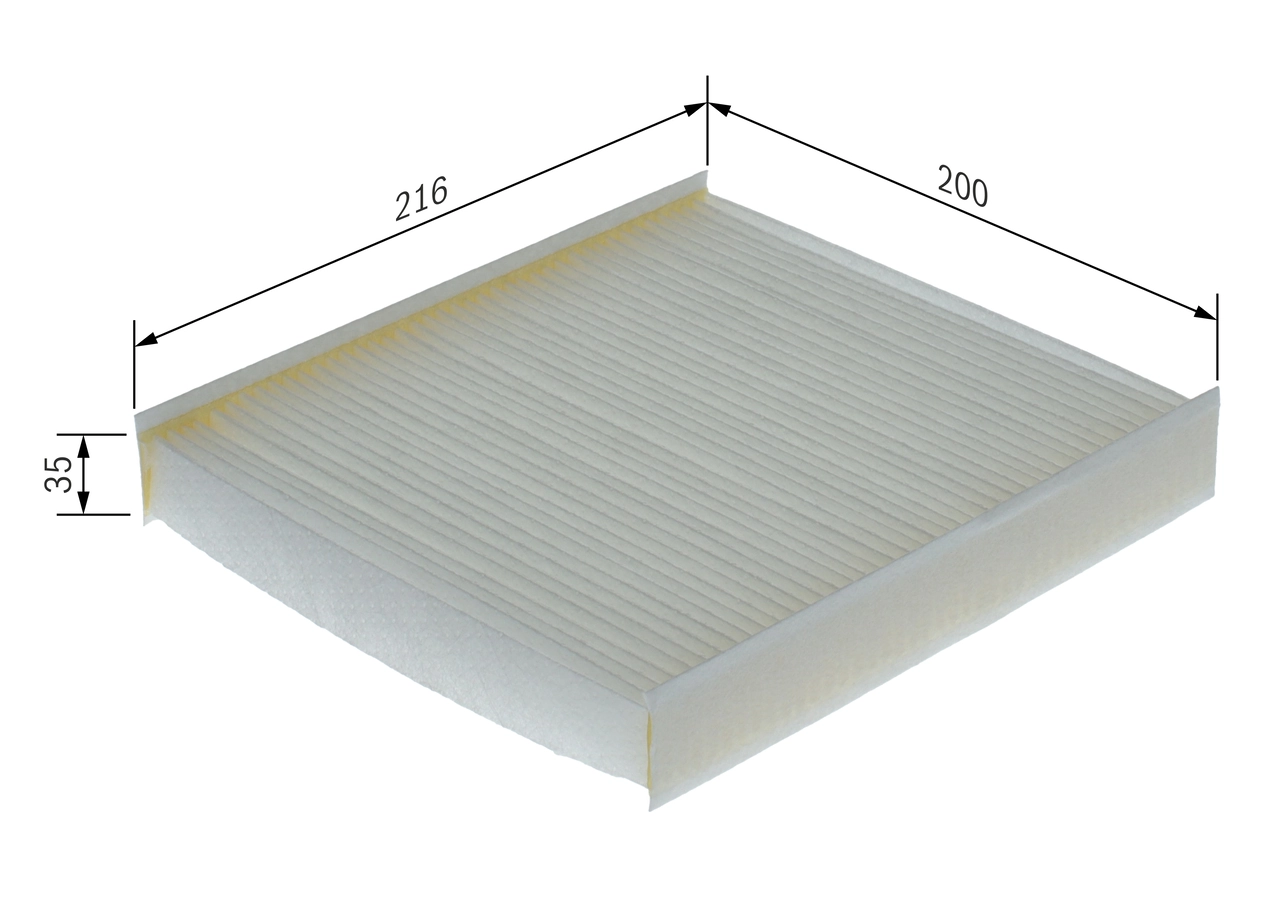 Filter, cabin air 1 987 435 011