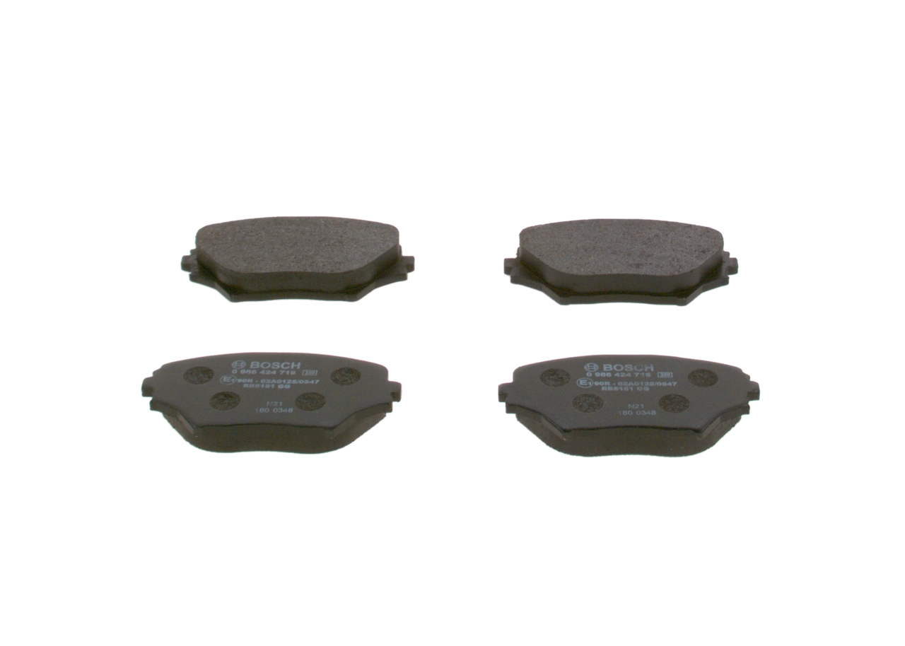 Brake Pad Set, disc brake 0 986 424 719