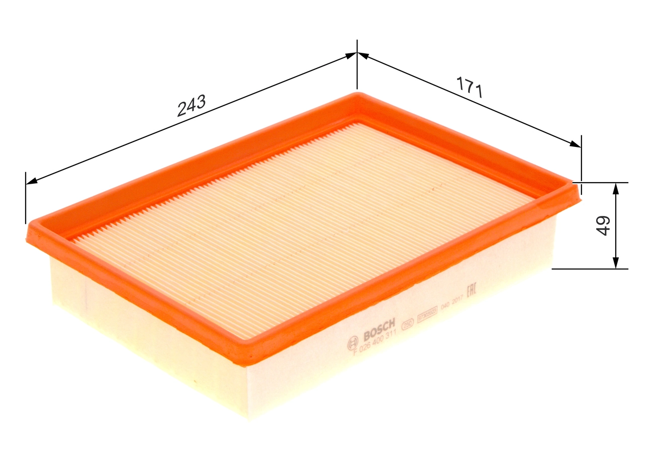 Air Filter F 026 400 311