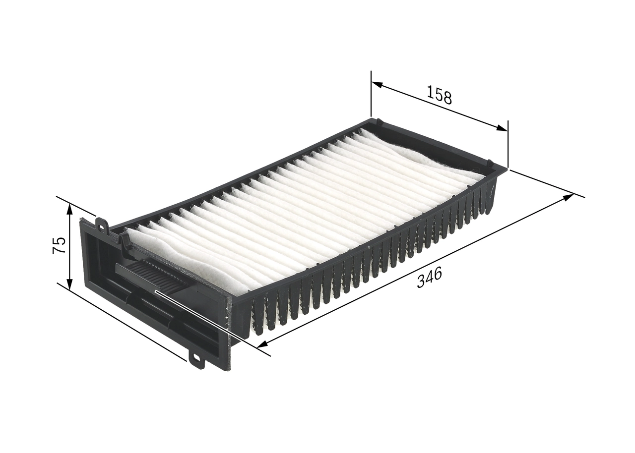 Filter, cabin air 1 987 432 198