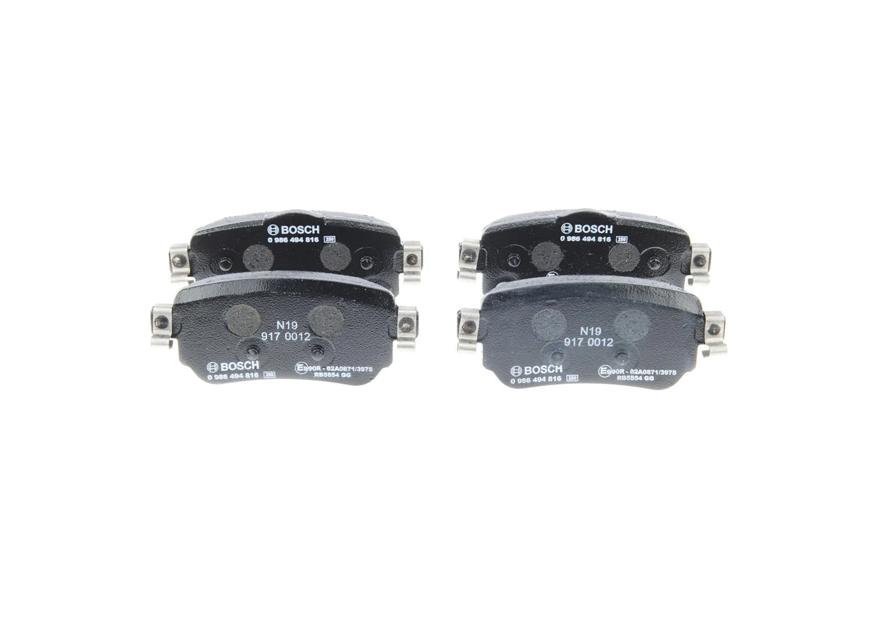 Brake Pad Set, disc brake 0 986 494 816