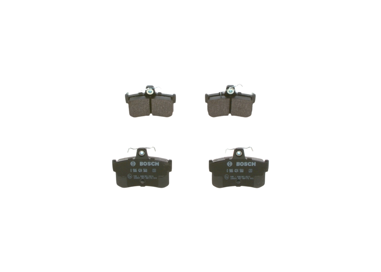 Brake Pad Set, disc brake 0 986 424 568