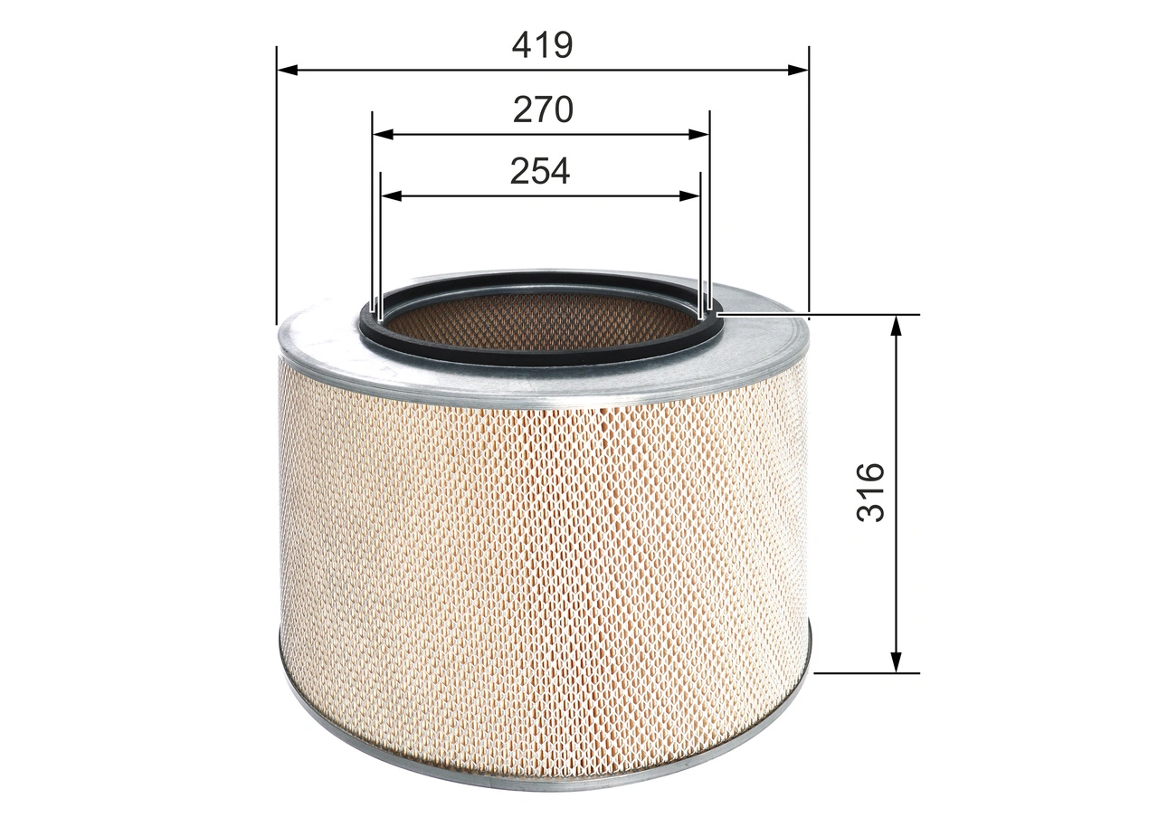 BOSCH 1 457 433 728 Air Filter