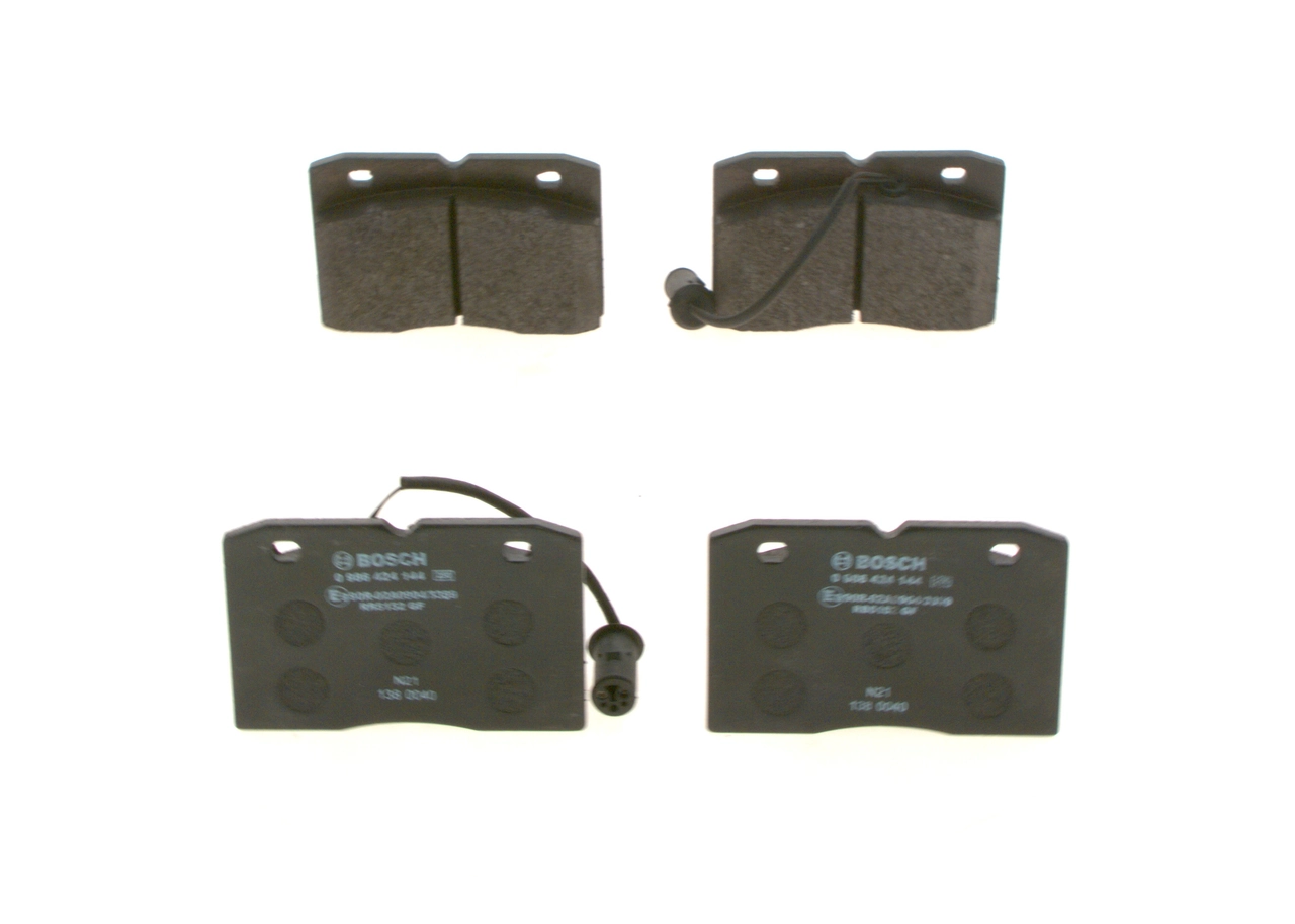 Brake Pad Set, disc brake 0 986 424 144