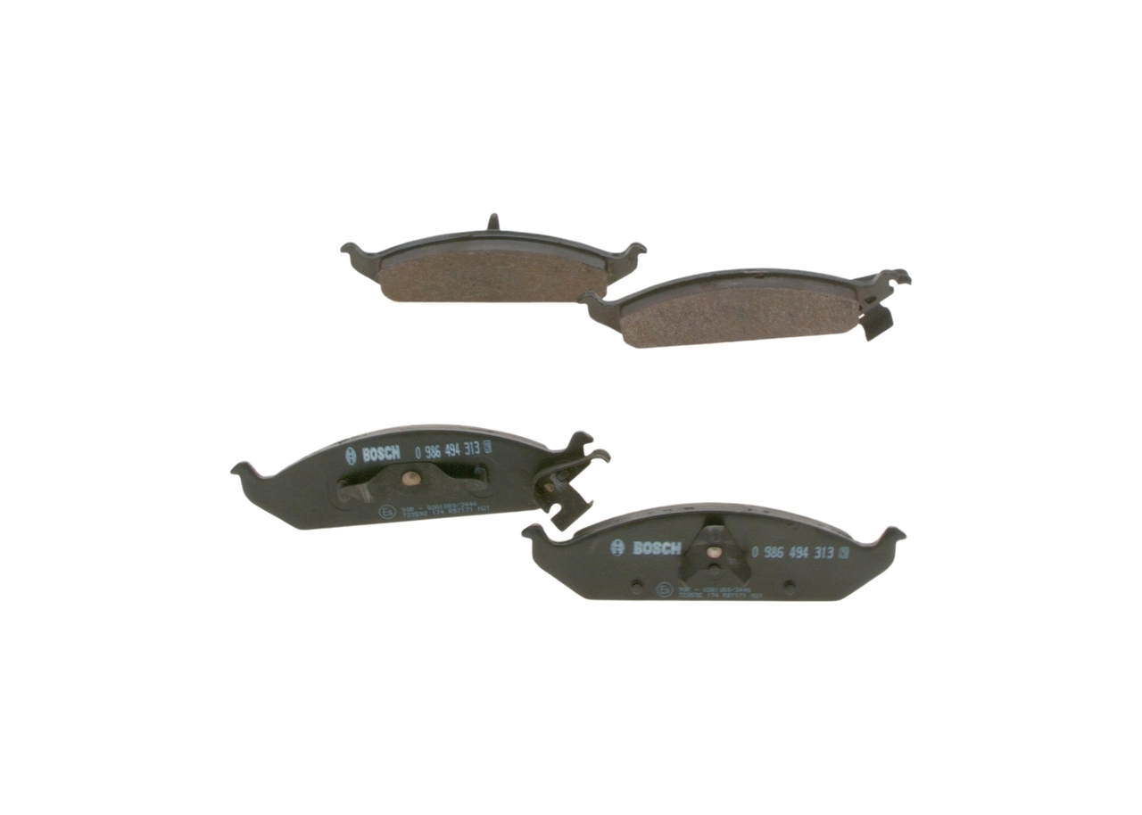 Brake Pad Set, disc brake 0 986 494 313