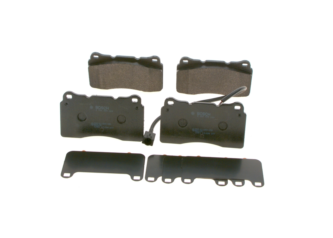 Brake Pad Set, disc brake 0 986 494 069