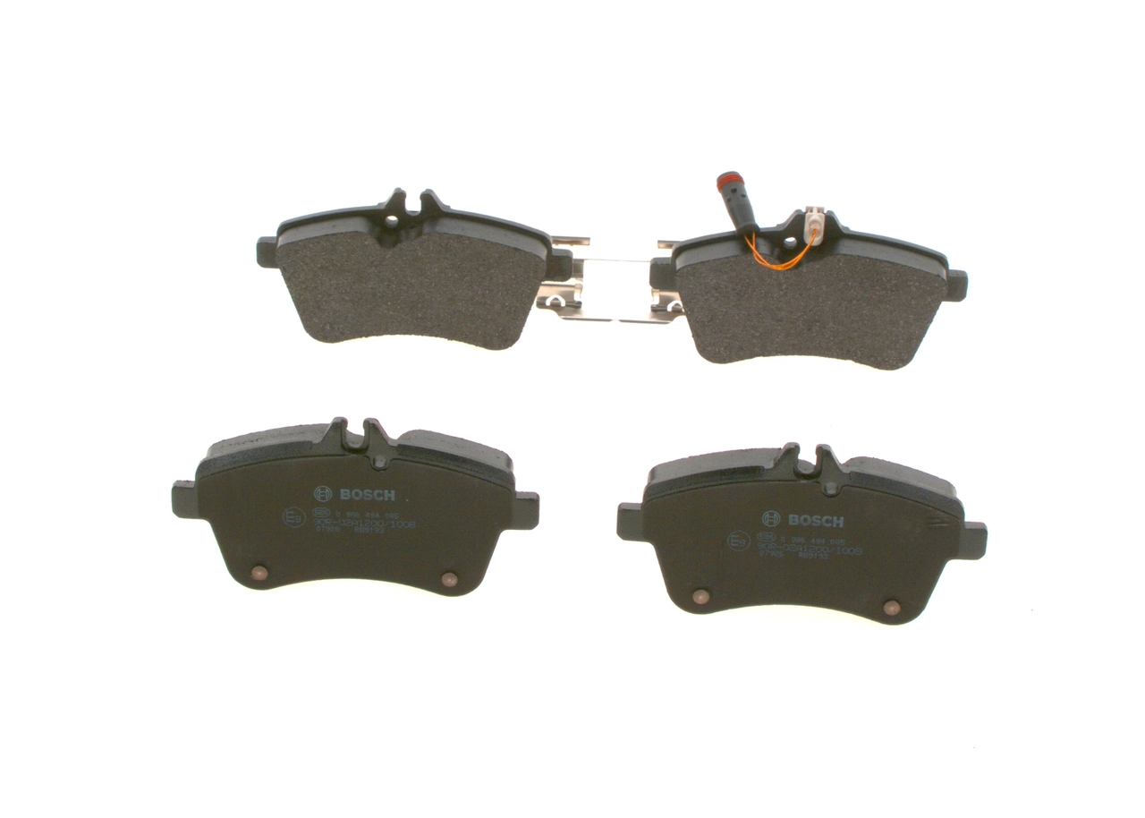 Brake Pad Set, disc brake 0 986 494 085