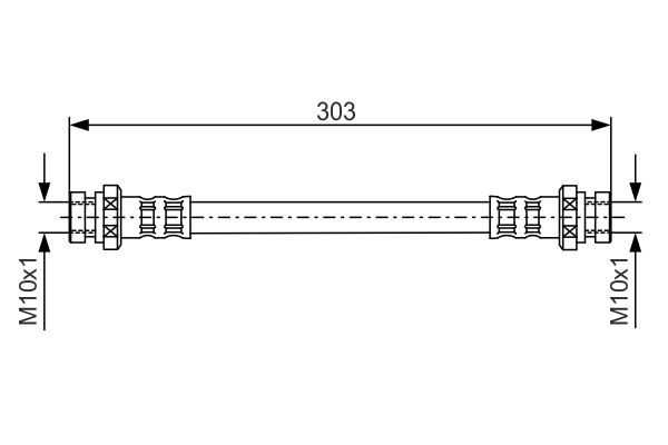 Brake Hose 1 987 481 164