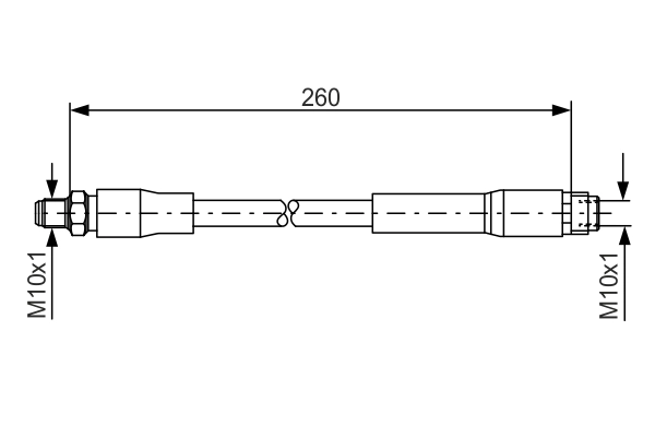 Brake Hose 1 987 476 760