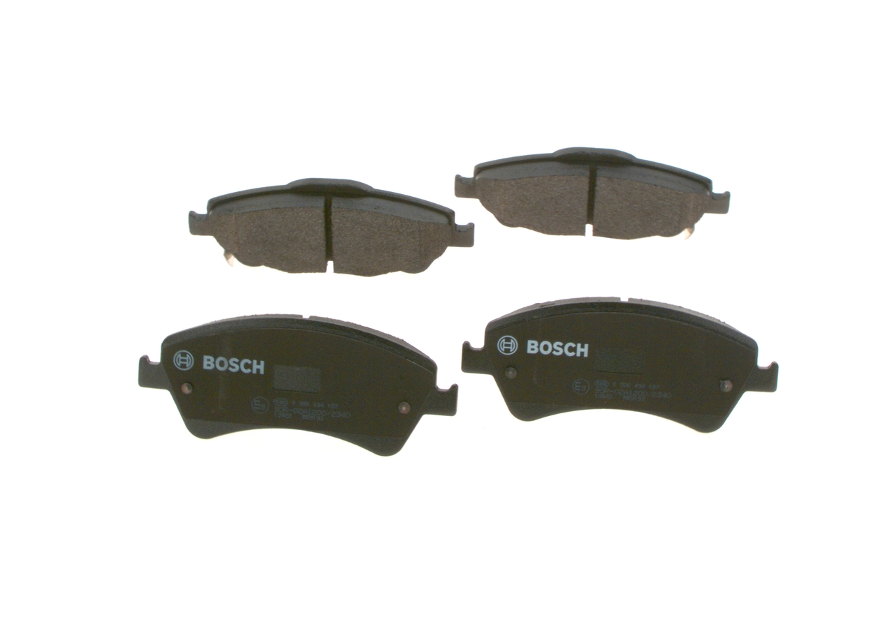 Brake Pad Set, disc brake 0 986 494 187