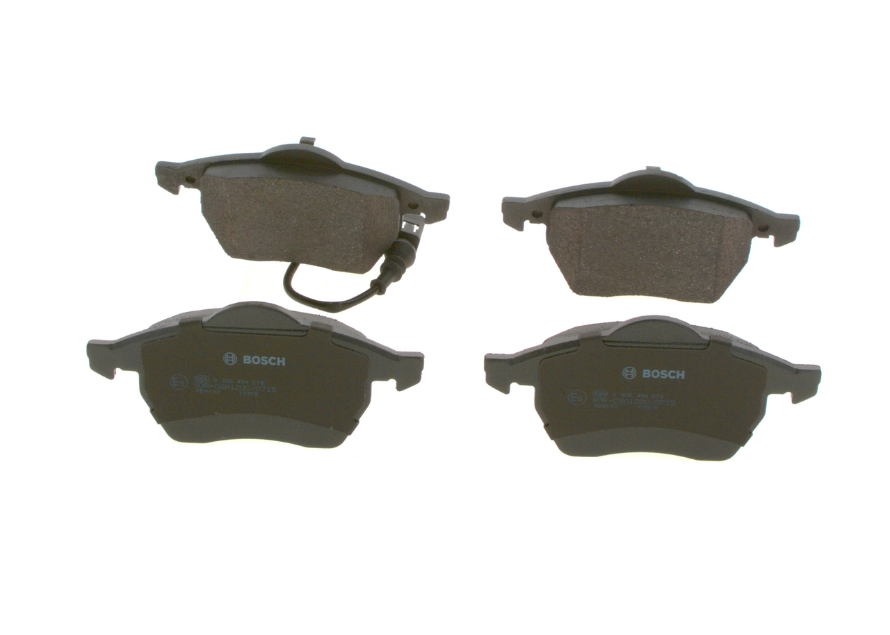 Brake Pad Set, disc brake 0 986 494 018