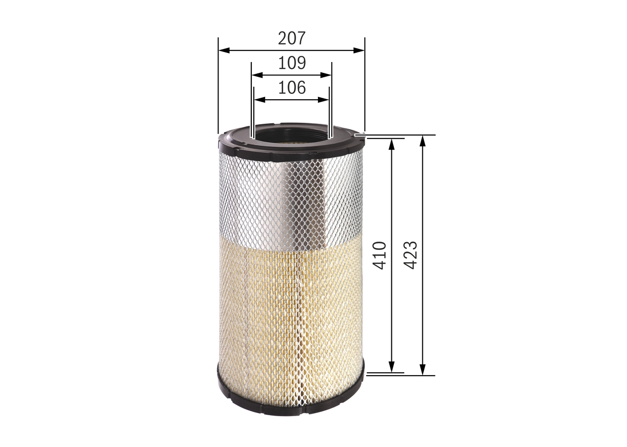 BOSCH F 026 400 269 Air Filter