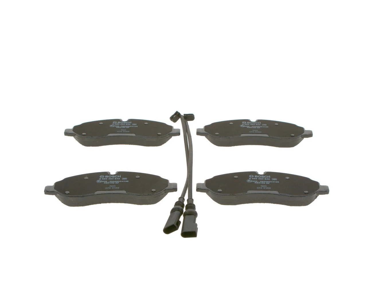 Brake Pad Set, disc brake 0 986 494 845