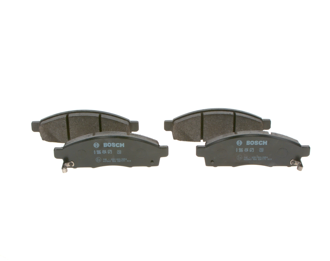 Brake Pad Set, disc brake 0 986 494 673