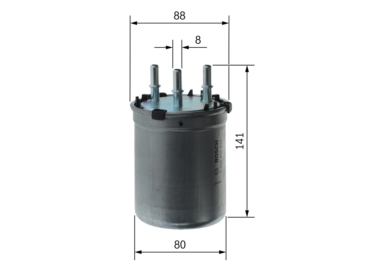 Fuel Filter F 026 402 834