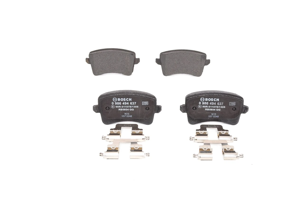 Brake Pad Set, disc brake 0 986 494 637