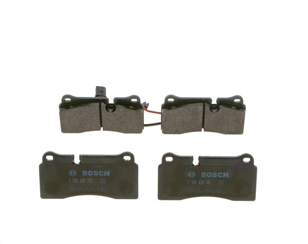 Brake Pad Set, disc brake 0 986 424 061