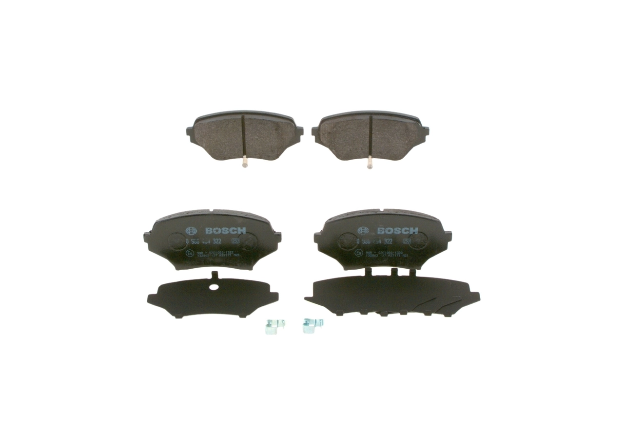 Brake Pad Set, disc brake 0 986 494 322