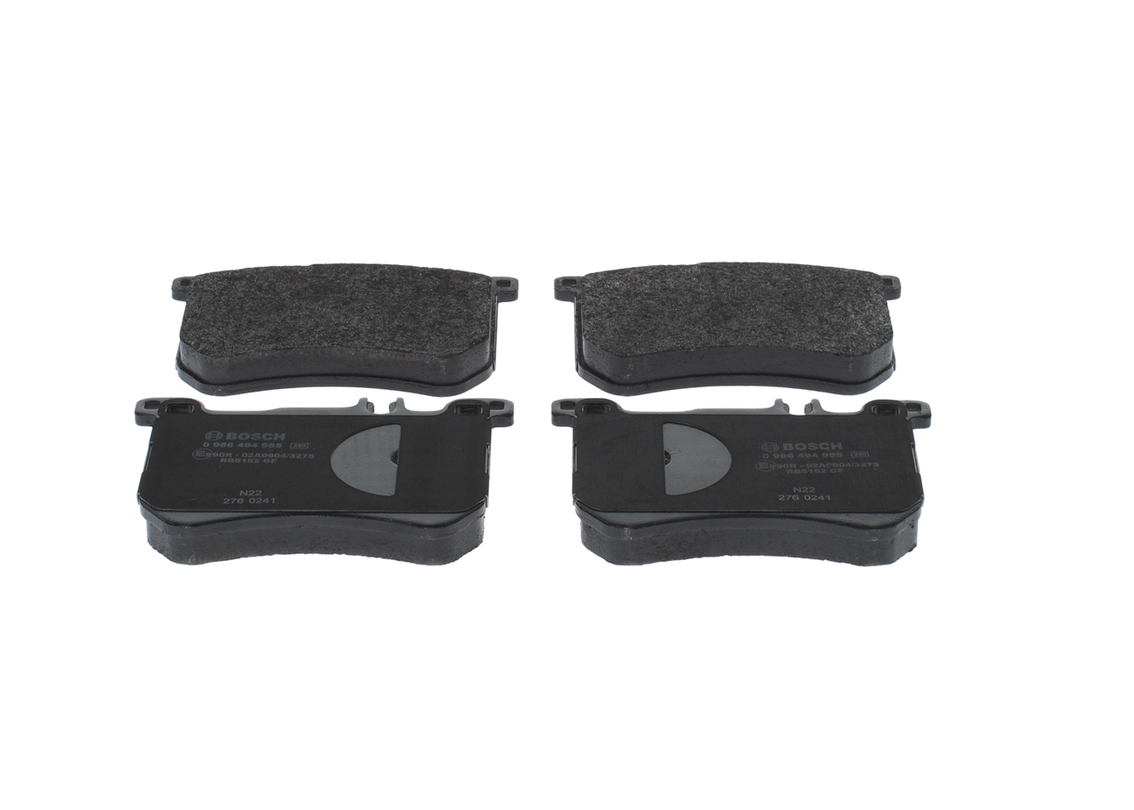Brake Pad Set, disc brake 0 986 494 985