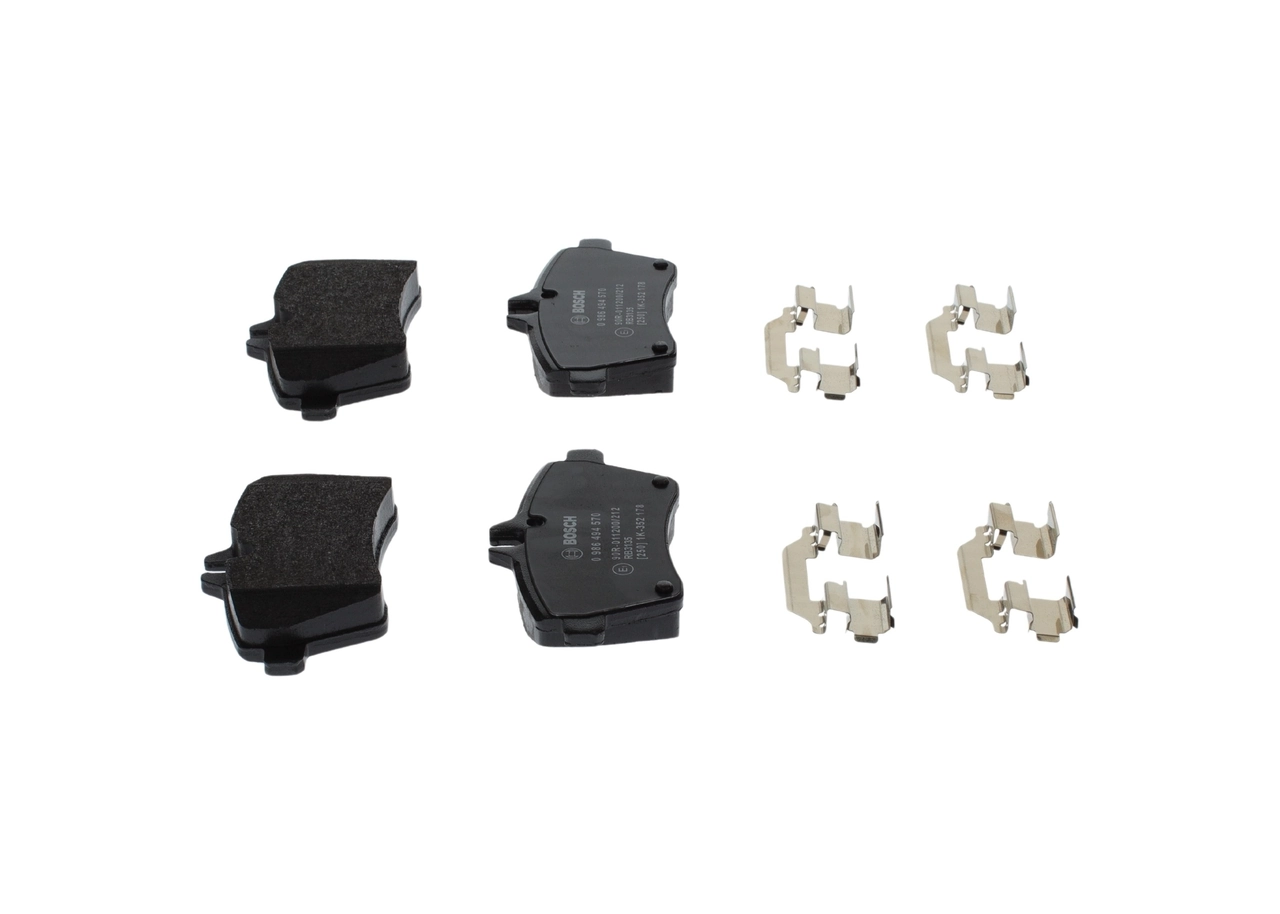 Brake Pad Set, disc brake 0 986 494 570
