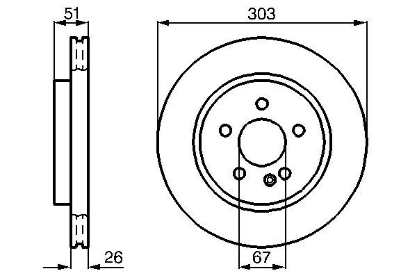 Brake Disc 0 986 478 468