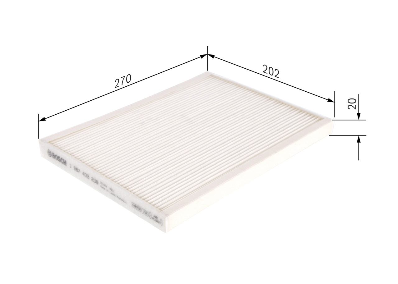 Filter, cabin air 1 987 432 236