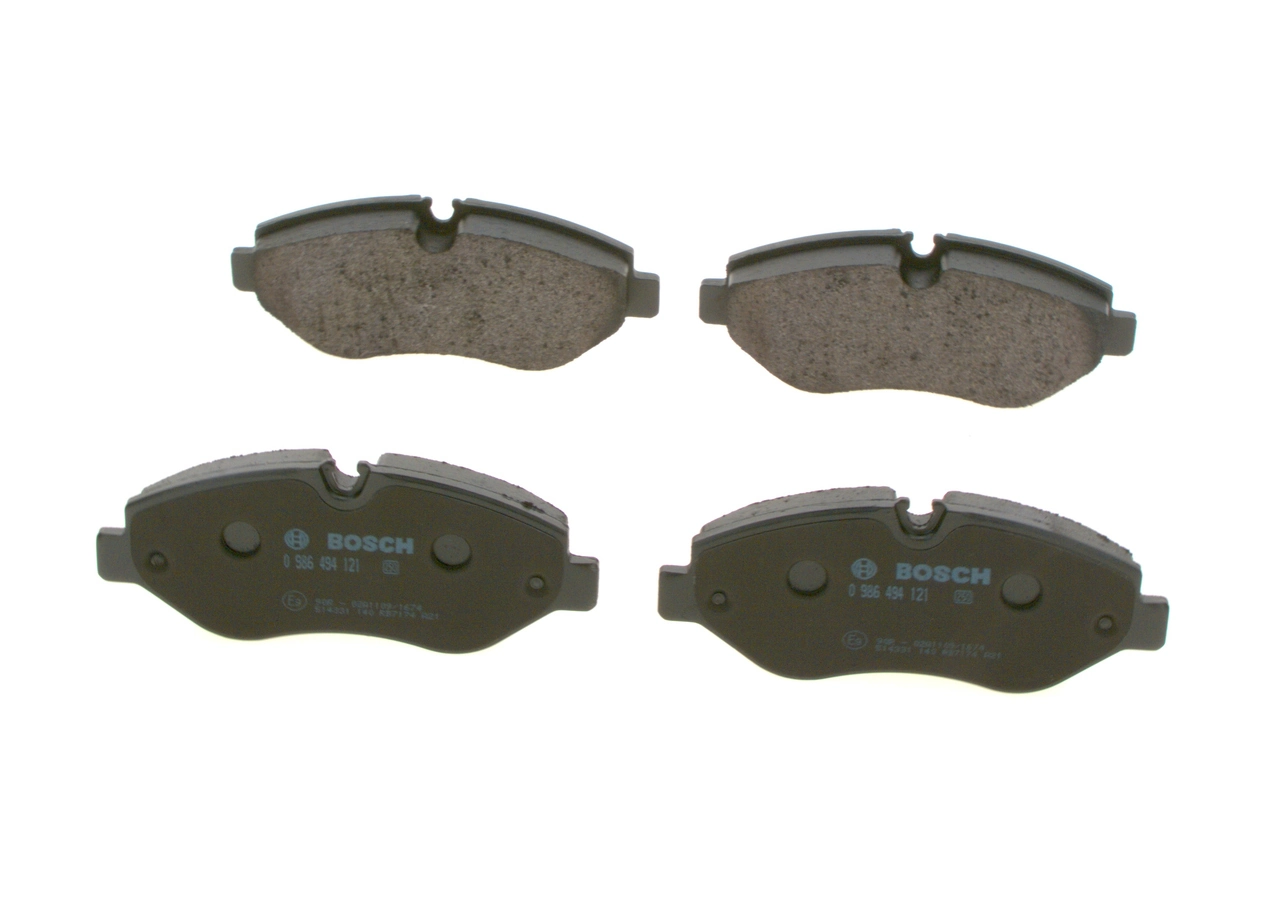 Brake Pad Set, disc brake 0 986 494 121