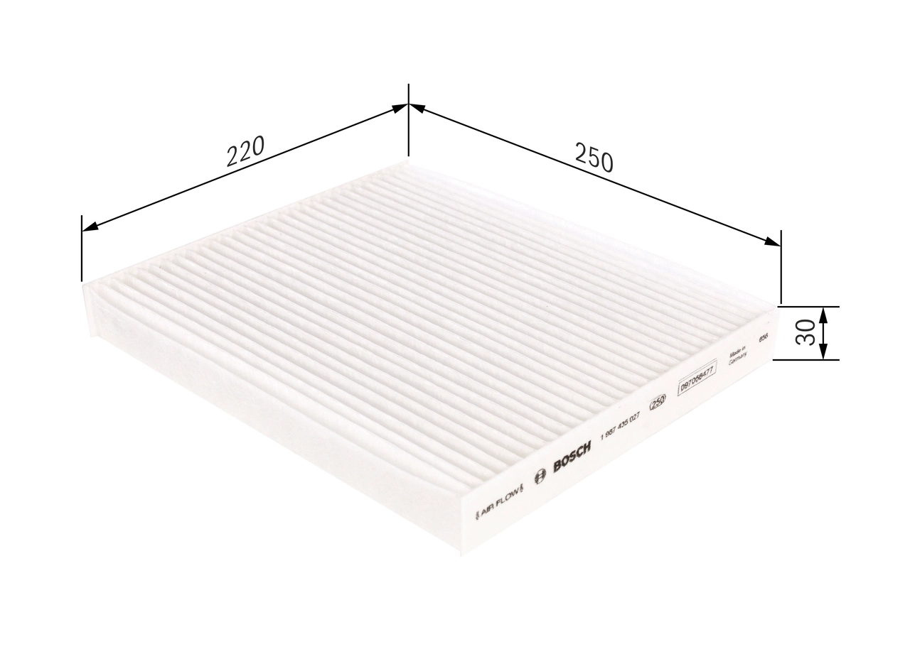 Filter, cabin air 1 987 435 027