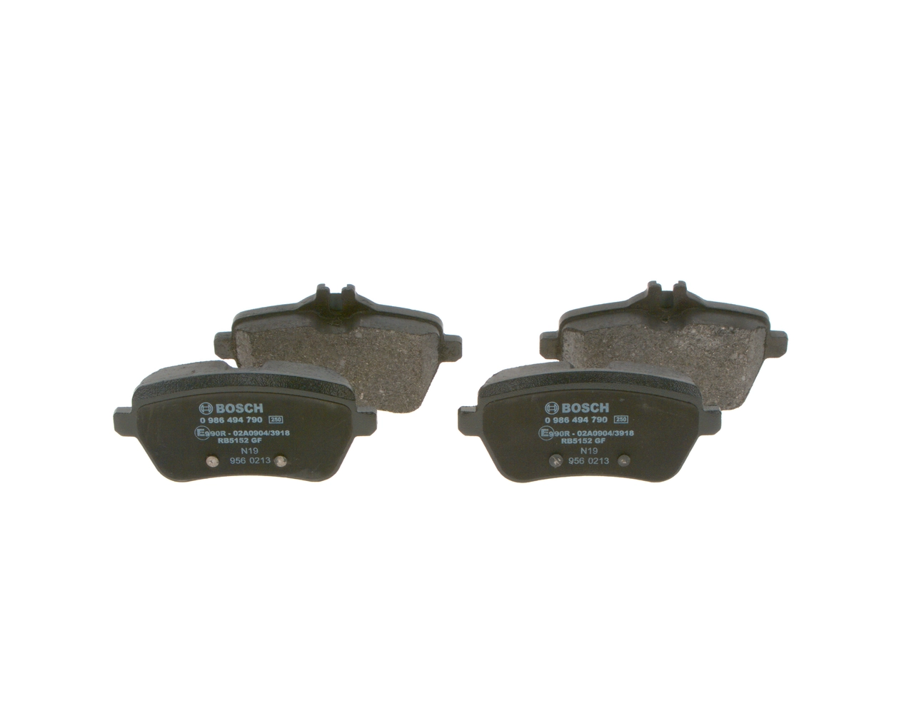 Brake Pad Set, disc brake 0 986 494 790