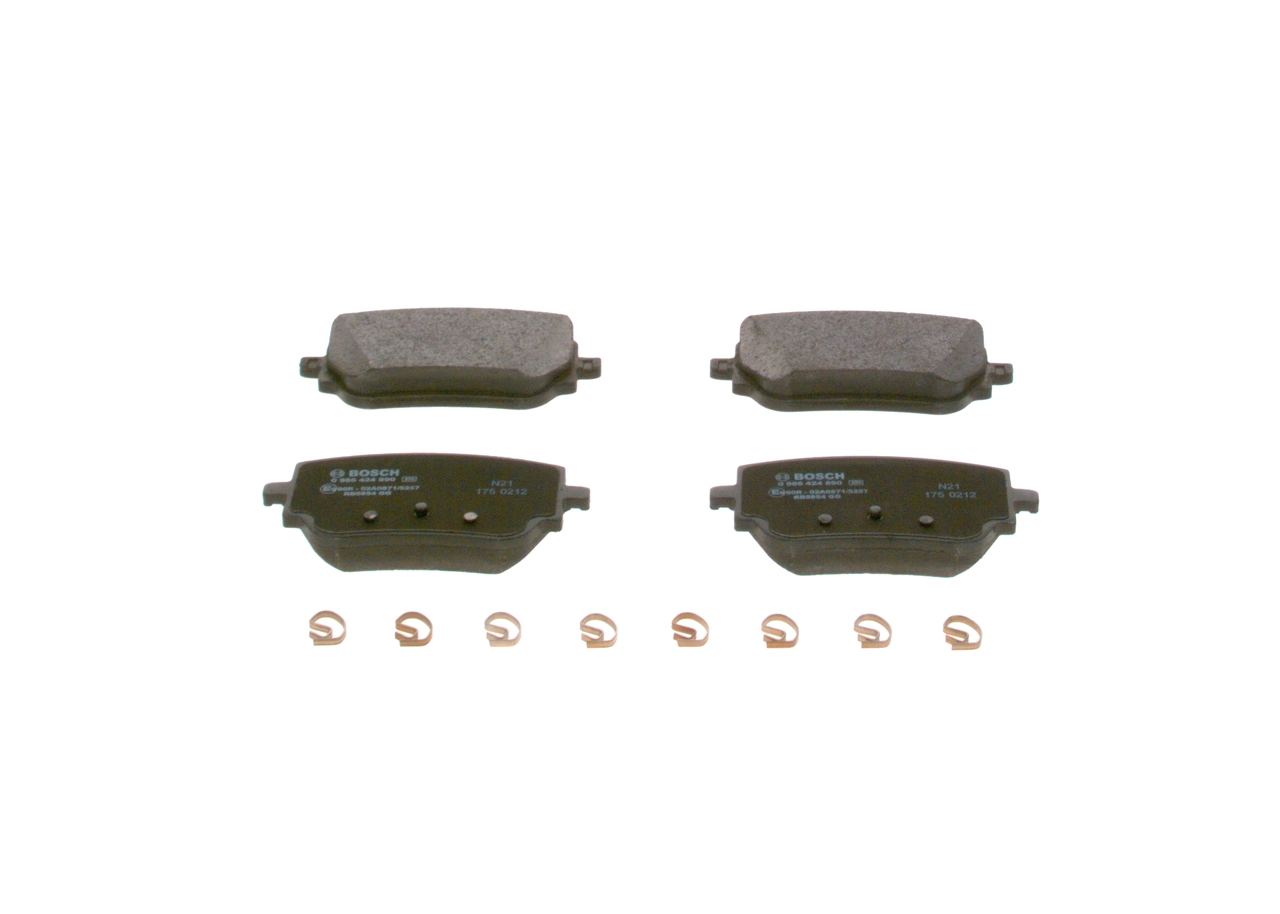 Brake Pad Set, disc brake 0 986 424 890