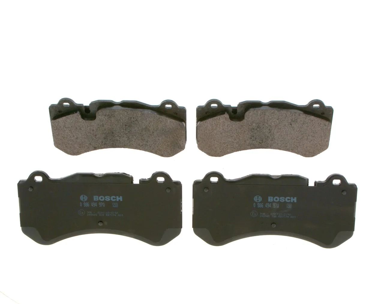 Brake Pad Set, disc brake 0 986 494 970