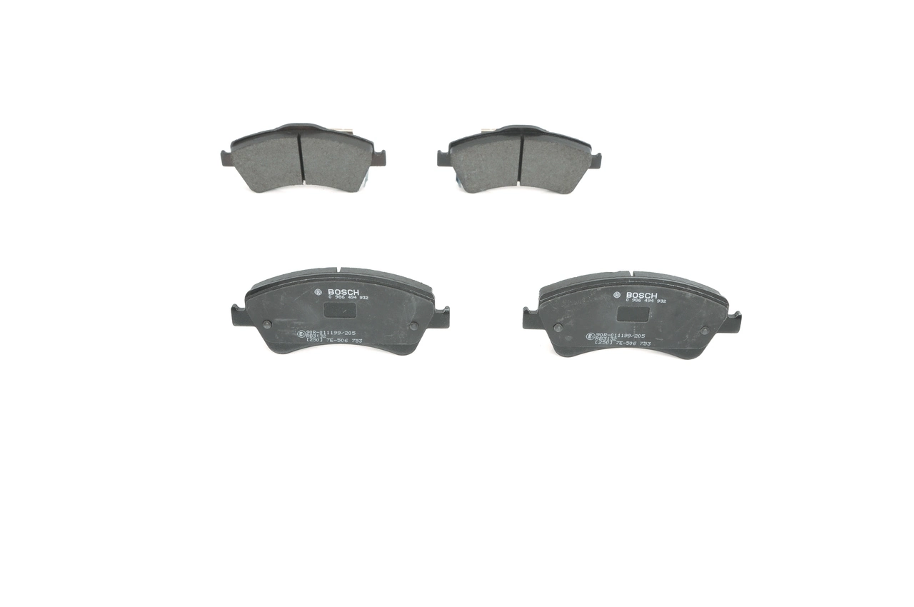 Brake Pad Set, disc brake 0 986 494 932