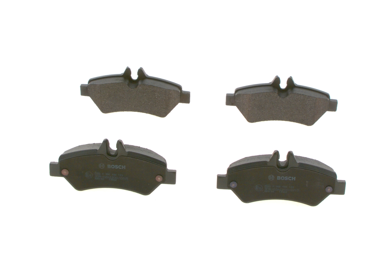 Brake Pad Set, disc brake 0 986 494 123