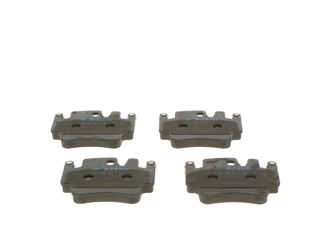 Brake Pad Set, disc brake 0 986 494 281