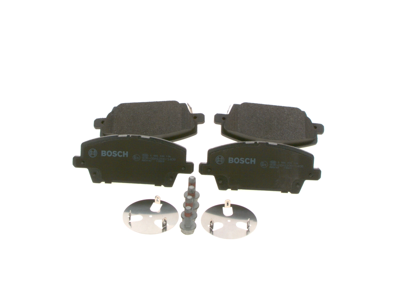 Brake Pad Set, disc brake 0 986 494 136