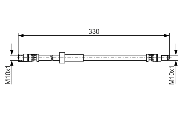 Brake Hose 1 987 481 493